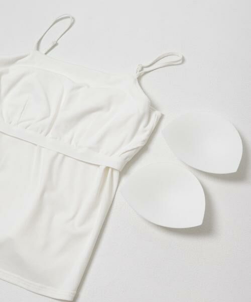 URBAN RESEARCH / アーバンリサーチ キャミソール・チューブトップ | カップ付きバックオープンキャミソール | 詳細3