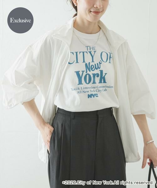 URBAN RESEARCH / アーバンリサーチ Tシャツ | 『別注』GOOD ROCK SPEED×URBAN RESEARCH　 NYC T-SHIRTS（ブルー）