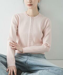 URBAN RESEARCH / アーバンリサーチ カーディガン・ボレロ | ランダムリブニットカーディガン