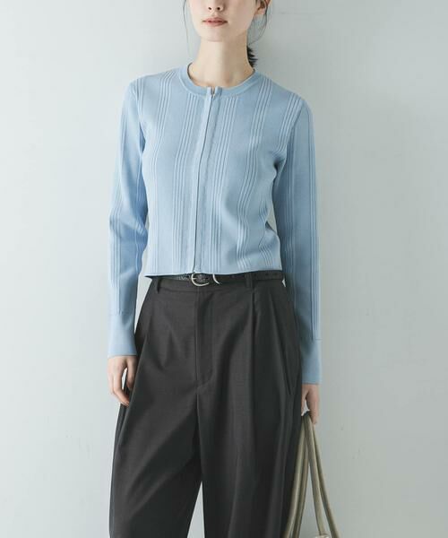 URBAN RESEARCH / アーバンリサーチ カーディガン・ボレロ | ランダムリブニットカーディガン | 詳細2