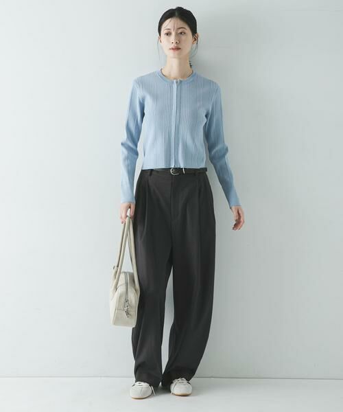 URBAN RESEARCH / アーバンリサーチ カーディガン・ボレロ | ランダムリブニットカーディガン | 詳細7