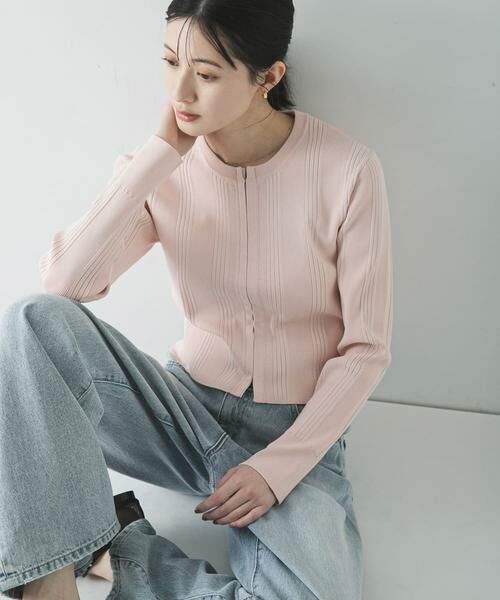 URBAN RESEARCH / アーバンリサーチ カーディガン・ボレロ | ランダムリブニットカーディガン | 詳細15