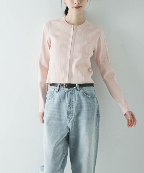 URBAN RESEARCH / アーバンリサーチ カーディガン・ボレロ | ランダムリブニットカーディガン | 詳細16