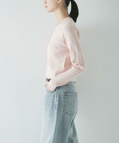 URBAN RESEARCH / アーバンリサーチ カーディガン・ボレロ | ランダムリブニットカーディガン | 詳細17