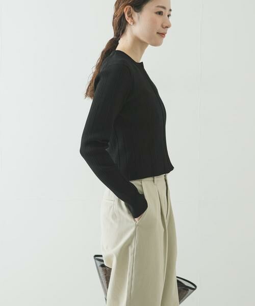 URBAN RESEARCH / アーバンリサーチ カーディガン・ボレロ | ランダムリブニットカーディガン | 詳細27