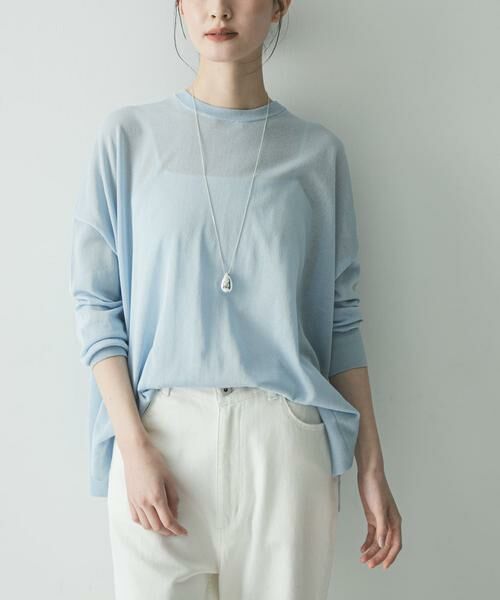 URBAN RESEARCH / アーバンリサーチ ニット・セーター | UVカット加工ルーズニット | 詳細2