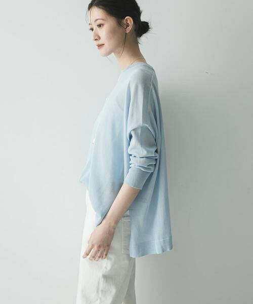 URBAN RESEARCH / アーバンリサーチ ニット・セーター | UVカット加工ルーズニット | 詳細3