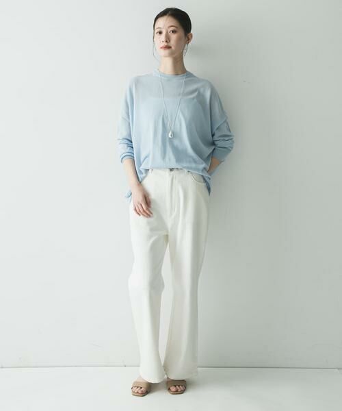 URBAN RESEARCH / アーバンリサーチ ニット・セーター | UVカット加工ルーズニット | 詳細7