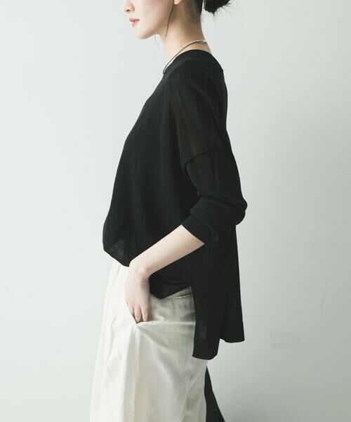 URBAN RESEARCH / アーバンリサーチ ニット・セーター | UVカット加工ルーズニット | 詳細13