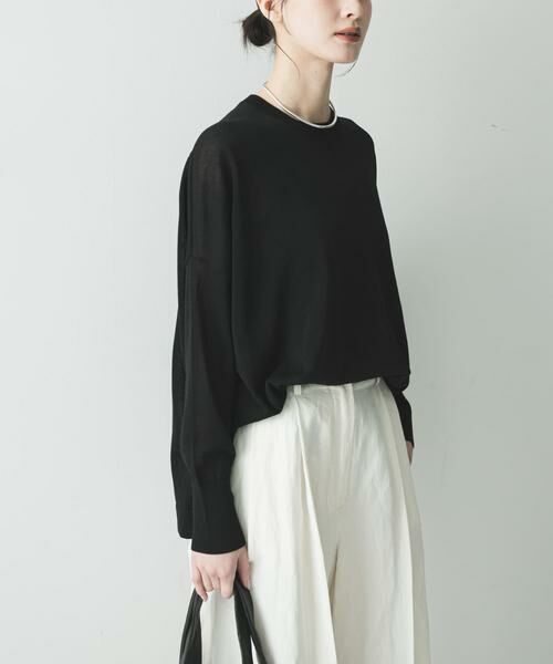 URBAN RESEARCH / アーバンリサーチ ニット・セーター | UVカット加工ルーズニット | 詳細15