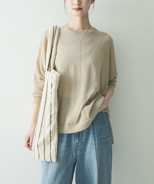 URBAN RESEARCH / アーバンリサーチ ニット・セーター | UVカット加工ルーズニット | 詳細23