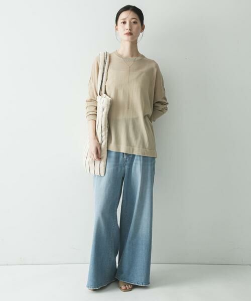 URBAN RESEARCH / アーバンリサーチ ニット・セーター | UVカット加工ルーズニット | 詳細28