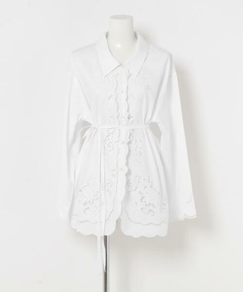 URBAN RESEARCH / アーバンリサーチ シャツ・ブラウス | カットワーク刺繍シャツ | 詳細9