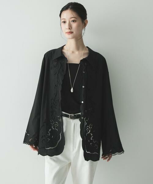 URBAN RESEARCH / アーバンリサーチ シャツ・ブラウス | カットワーク刺繍シャツ | 詳細19