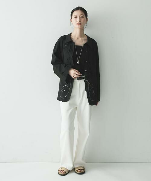 URBAN RESEARCH / アーバンリサーチ シャツ・ブラウス | カットワーク刺繍シャツ | 詳細21