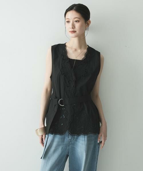 URBAN RESEARCH / アーバンリサーチ シャツ・ブラウス | カットワーク刺繍ジレ | 詳細17