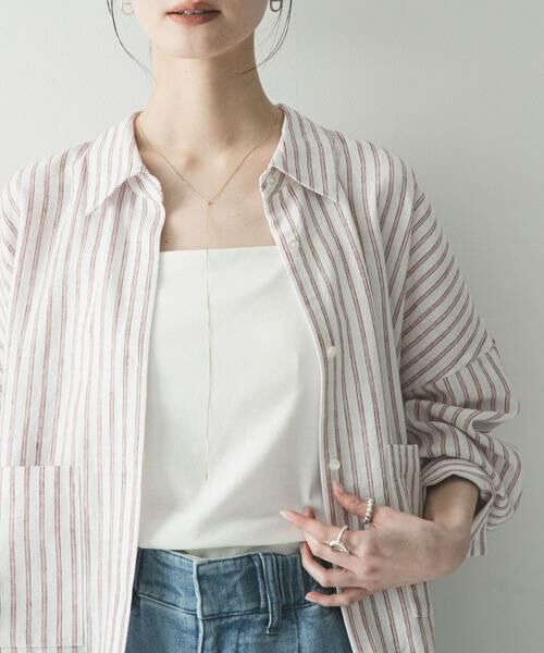 URBAN RESEARCH / アーバンリサーチ シャツ・ブラウス | ラミーレーヨンワイドショートシャツ | 詳細1