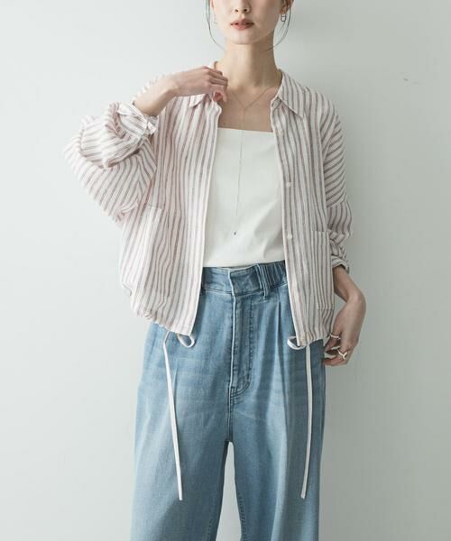 URBAN RESEARCH / アーバンリサーチ シャツ・ブラウス | ラミーレーヨンワイドショートシャツ | 詳細2