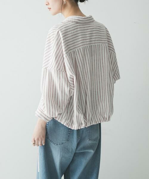 URBAN RESEARCH / アーバンリサーチ シャツ・ブラウス | ラミーレーヨンワイドショートシャツ | 詳細3