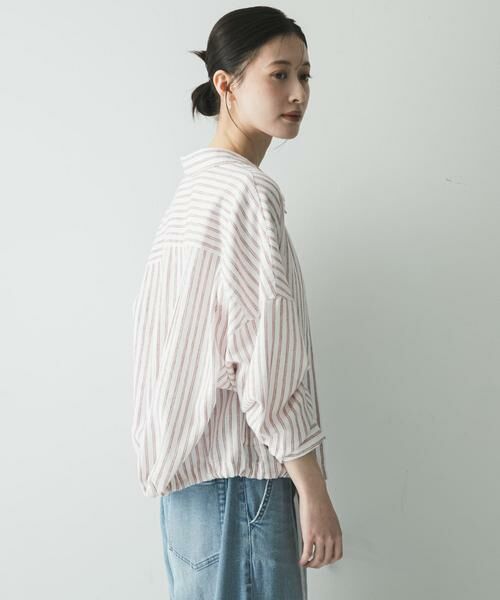 URBAN RESEARCH / アーバンリサーチ シャツ・ブラウス | ラミーレーヨンワイドショートシャツ | 詳細4