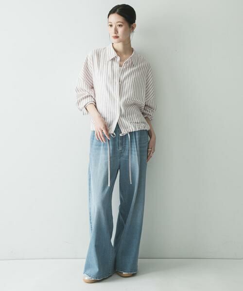 URBAN RESEARCH / アーバンリサーチ シャツ・ブラウス | ラミーレーヨンワイドショートシャツ | 詳細7