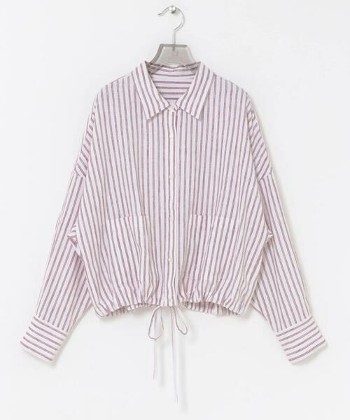 URBAN RESEARCH / アーバンリサーチ シャツ・ブラウス | ラミーレーヨンワイドショートシャツ | 詳細8