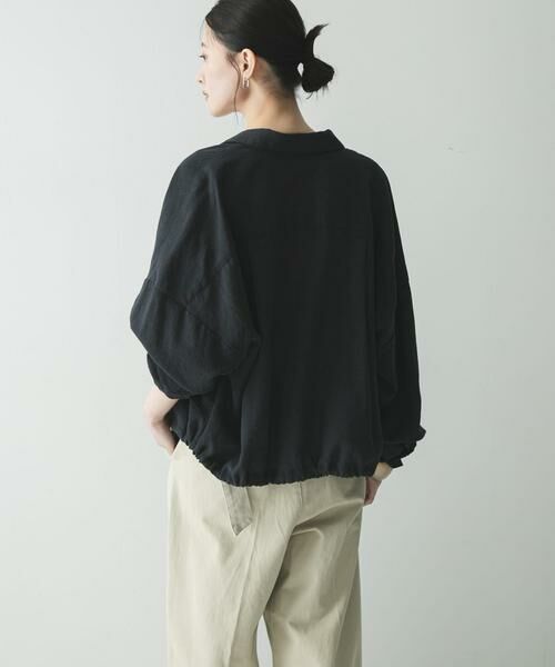 URBAN RESEARCH / アーバンリサーチ シャツ・ブラウス | ラミーレーヨンワイドショートシャツ | 詳細18