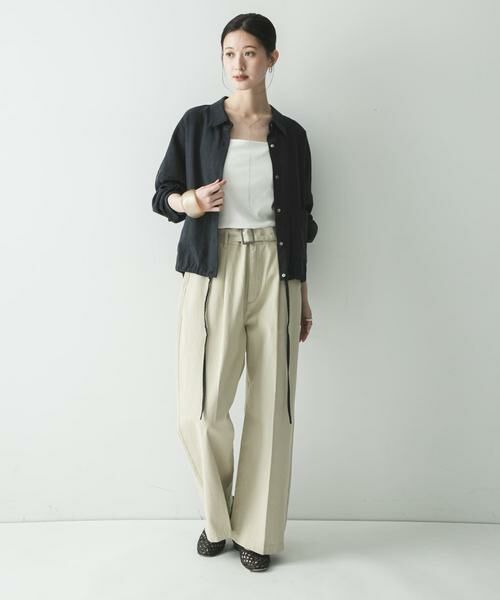 URBAN RESEARCH / アーバンリサーチ シャツ・ブラウス | ラミーレーヨンワイドショートシャツ | 詳細20