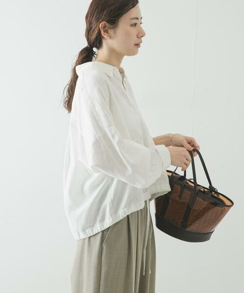 URBAN RESEARCH / アーバンリサーチ シャツ・ブラウス | ラミーレーヨンワイドショートシャツ | 詳細26