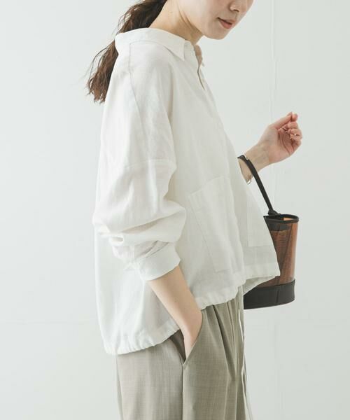URBAN RESEARCH / アーバンリサーチ シャツ・ブラウス | ラミーレーヨンワイドショートシャツ | 詳細27