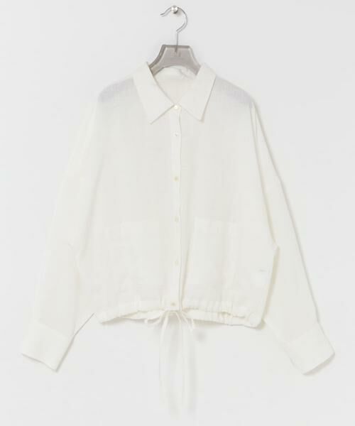 URBAN RESEARCH / アーバンリサーチ シャツ・ブラウス | ラミーレーヨンワイドショートシャツ | 詳細30
