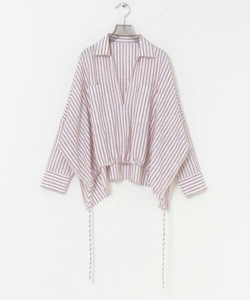 URBAN RESEARCH / アーバンリサーチ シャツ・ブラウス | ラミーレーヨンギャザーヘムシャツ | 詳細8