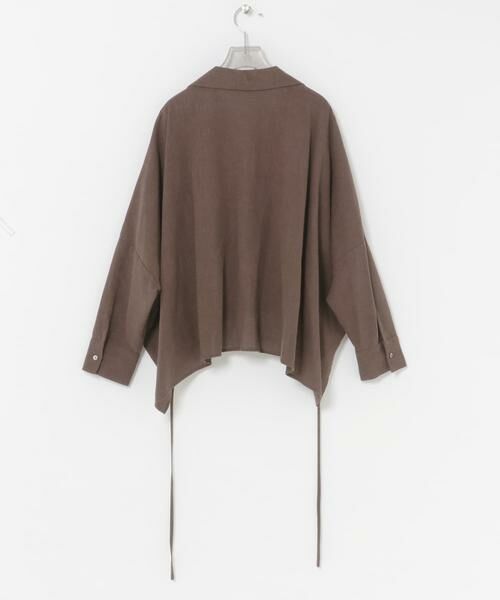 URBAN RESEARCH / アーバンリサーチ シャツ・ブラウス | ラミーレーヨンギャザーヘムシャツ | 詳細20