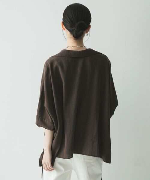 URBAN RESEARCH / アーバンリサーチ シャツ・ブラウス | ラミーレーヨンギャザーヘムシャツ | 詳細15