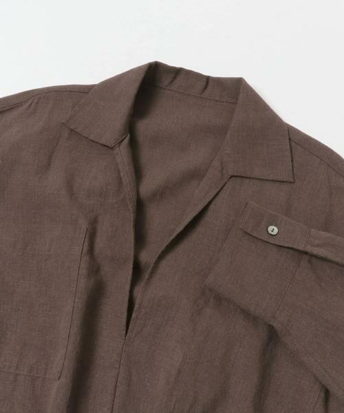 URBAN RESEARCH / アーバンリサーチ シャツ・ブラウス | ラミーレーヨンギャザーヘムシャツ | 詳細18