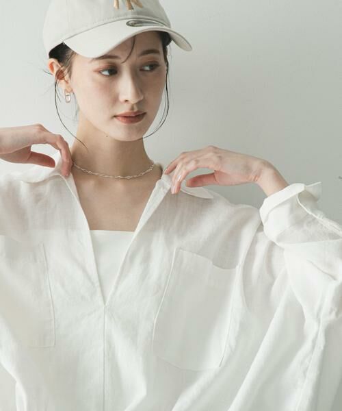 URBAN RESEARCH / アーバンリサーチ シャツ・ブラウス | ラミーレーヨンギャザーヘムシャツ | 詳細22