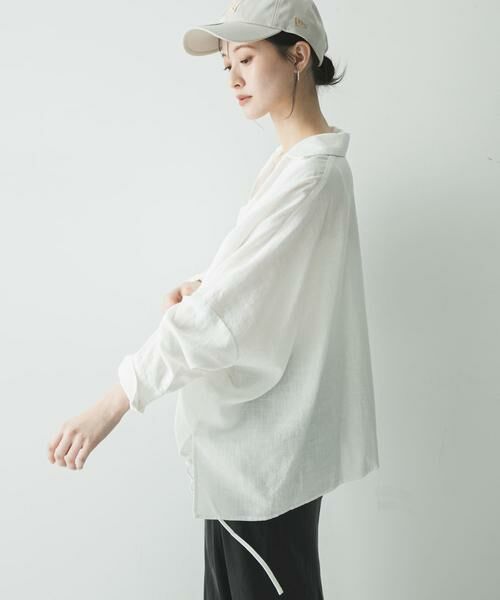 URBAN RESEARCH / アーバンリサーチ シャツ・ブラウス | ラミーレーヨンギャザーヘムシャツ | 詳細25