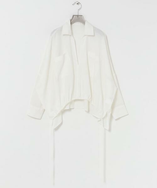 URBAN RESEARCH / アーバンリサーチ シャツ・ブラウス | ラミーレーヨンギャザーヘムシャツ | 詳細29