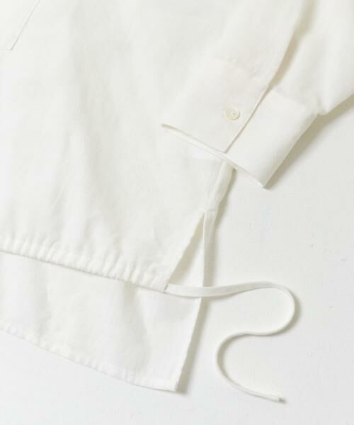 URBAN RESEARCH / アーバンリサーチ シャツ・ブラウス | ラミーレーヨンギャザーヘムシャツ | 詳細30