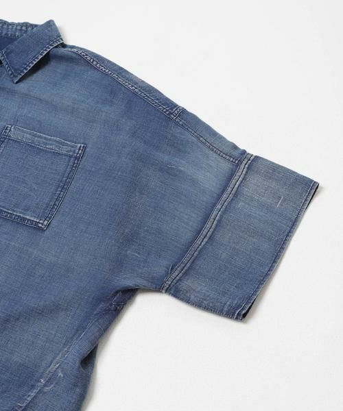 URBAN RESEARCH / アーバンリサーチ シャツ・ブラウス | ハーフスリーブシアーデニムシャツ | 詳細8