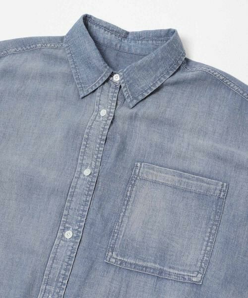 URBAN RESEARCH / アーバンリサーチ シャツ・ブラウス | ハーフスリーブシアーデニムシャツ | 詳細19