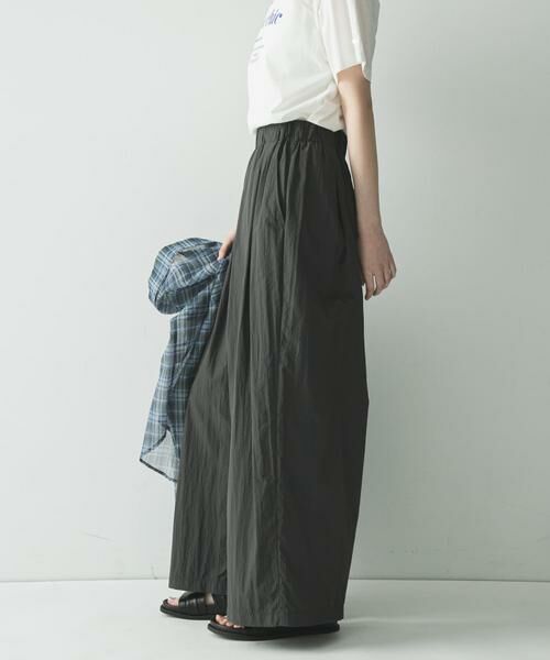 URBAN RESEARCH / アーバンリサーチ その他パンツ | 『UR TECH』ギャザーワイドパンツ | 詳細11