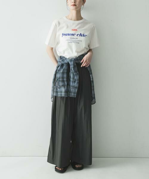 URBAN RESEARCH / アーバンリサーチ その他パンツ | 『UR TECH』ギャザーワイドパンツ | 詳細14