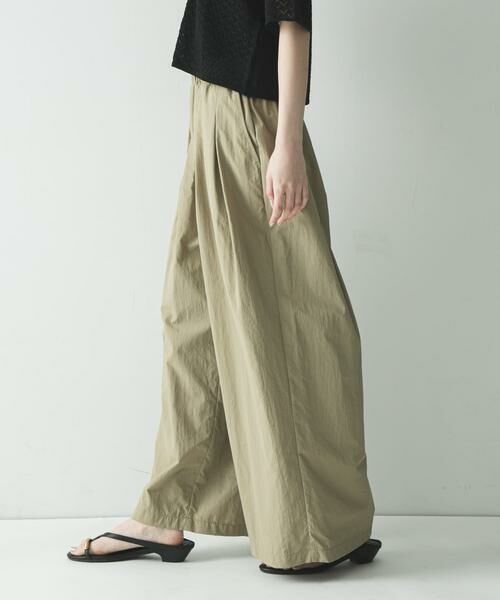 URBAN RESEARCH / アーバンリサーチ その他パンツ | 『UR TECH』ギャザーワイドパンツ | 詳細26