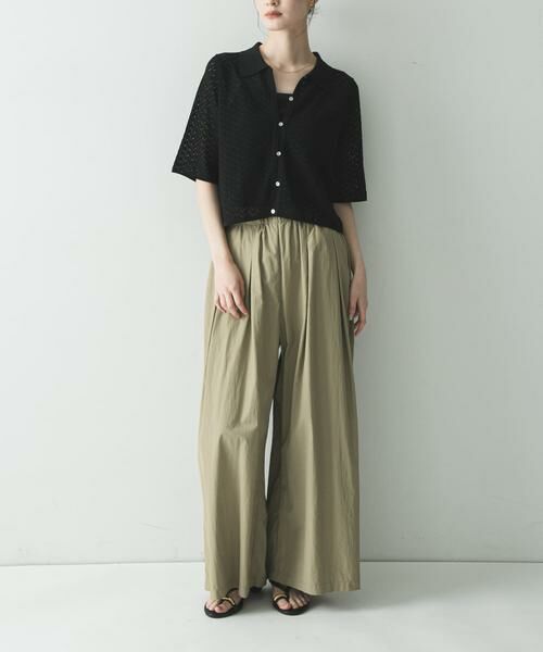 URBAN RESEARCH / アーバンリサーチ その他パンツ | 『UR TECH』ギャザーワイドパンツ | 詳細27