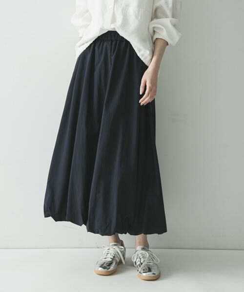 URBAN RESEARCH / アーバンリサーチ スカート | バルーンギャザースカート(ネイビー)