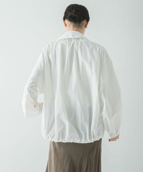 URBAN RESEARCH / アーバンリサーチ ブルゾン | 撥水ナイロンギャザーブルゾン | 詳細6