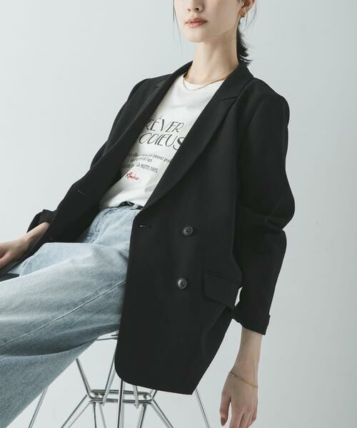 URBAN RESEARCH / アーバンリサーチ その他アウター | ダブルブレストメッシュジャケット | 詳細1