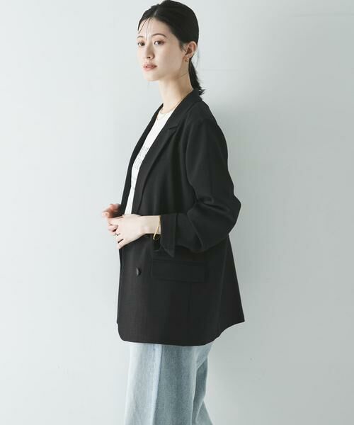 URBAN RESEARCH / アーバンリサーチ その他アウター | ダブルブレストメッシュジャケット | 詳細4