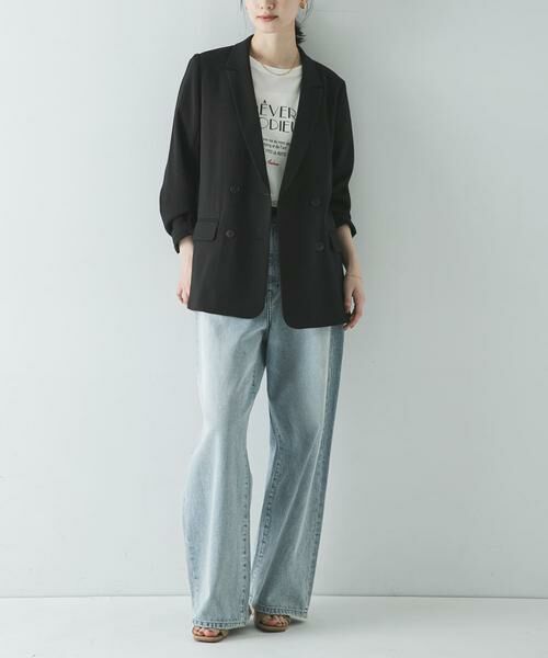 URBAN RESEARCH / アーバンリサーチ その他アウター | ダブルブレストメッシュジャケット | 詳細6